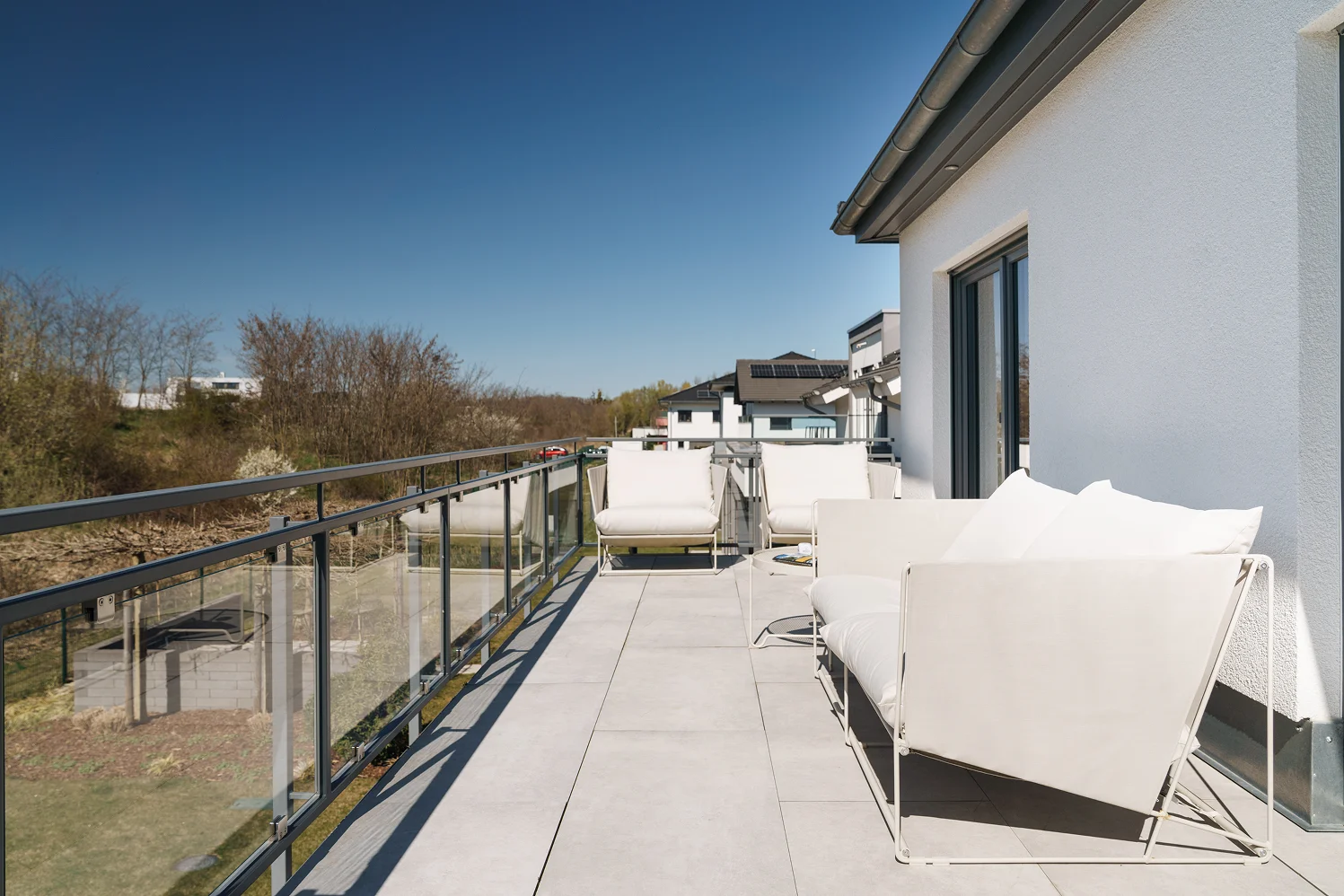 Brale Ausstattung. Balkon