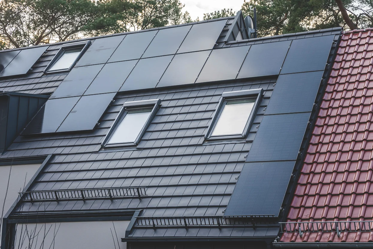 Brale Ausstattung. Solar PV Anlage